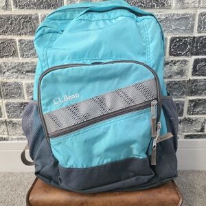 L.L. Bean Blue and Gray Men's Backpack